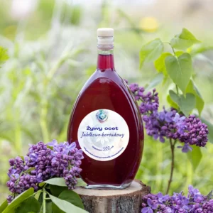 Ocet jabłkowo-borówkowy 500 ml Manufaktura Dobrodziejstw