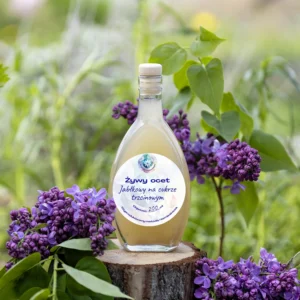 Ocet jabłkowy na cukrze trzcinowym 200 ml Manufaktura Dobrodziejstw