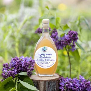 Ocet mirabelkowy na cukrze trzcinowym 200 ml Manufaktura Dobrodziejstw