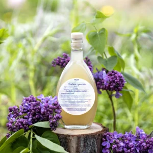 Ocet szałwia i gruszka 200 ml Manufaktura Dobrodziejstw